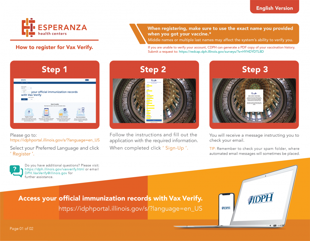 Vax Verify Registration EN 1